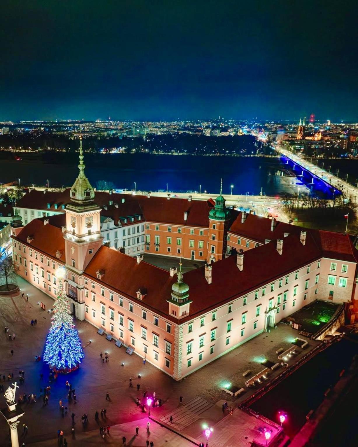 Super Apartment Yellow 2X Metro Fast Wifi 1 Gbs Netflix Panorama Miasta Warszawa Eksteriør billede